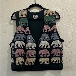 Kaktus Black Cotton Vest